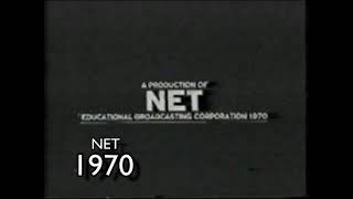 NET/WNET-TV 13 (PBS) ident 1970