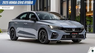 2025 Honda Civic Hybrid Revealed - new design and powerful engine?