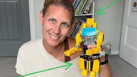 Bumblebee Transformer Toy Review | Large Size | Watch the Car Transform Into Bumblebee!