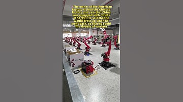 Robots replace workers#industrialrobots #automate #worker #factory #manufacturingindustry