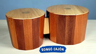 Cómo hacer un BONGÓ CAJÓN Tutorial Paso a paso con Maderas 100% recuperadas ♻️