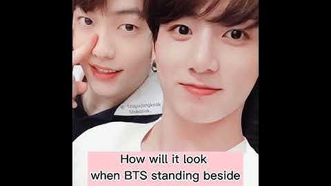 This is how it will look when BTS stands beside soobin 😊