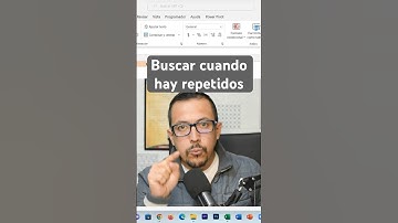 Método para hacer búsquedas cuando hay datos repetidos en Excel con Buscarv.