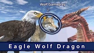 Eagle Wolf Dragon:Wolf Gameplay