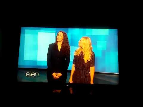 Beth and Whitney hosey on ellen