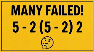 💥Looks Super Easy... But Almost Everyone Gets It Wrong! Can You Solve It👇