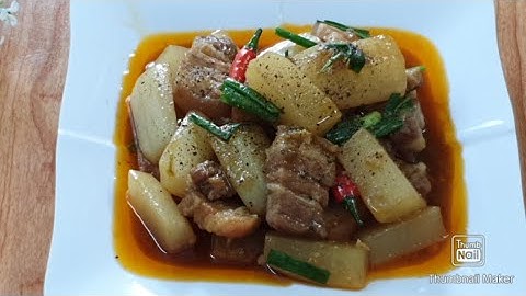 Cách Làm Món Thịt Heo Kho Củ Cải Trắng Mềm Ngon Với Bí Quyết Vô Cùng Đơn Giản