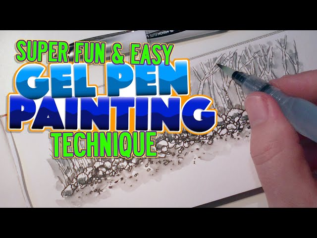 How to Use a White Gel Pen: 10 Tips For Beginner Artists 