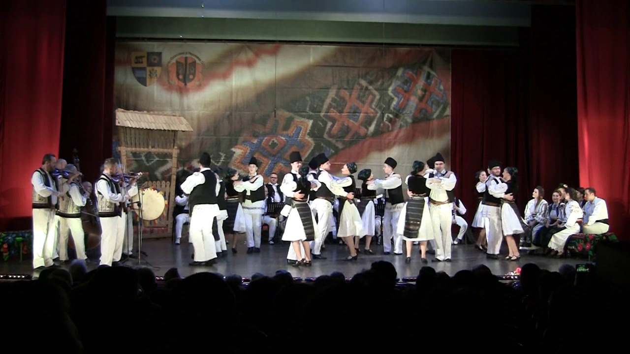Dansuri traditionale din Tritenii de Jos, Cluj, SOMESUL-NAPOCA, Spectacol Dragobete 2018