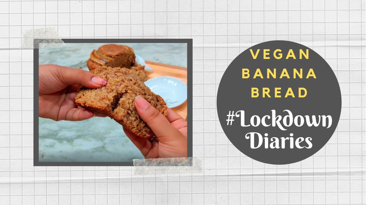 Vegan Banana Bread | #LockdownDiaries | Bharati Bajaj | #FansAtHome | Sanjeev Kapoor Khazana | Sanjeev Kapoor Khazana  | TedhiKheer