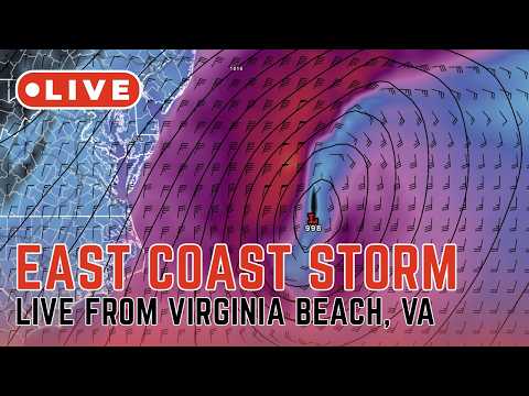 Major East Coast Storm from Virginia Beach