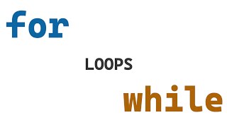 Loops - Programming Basics Made Simple