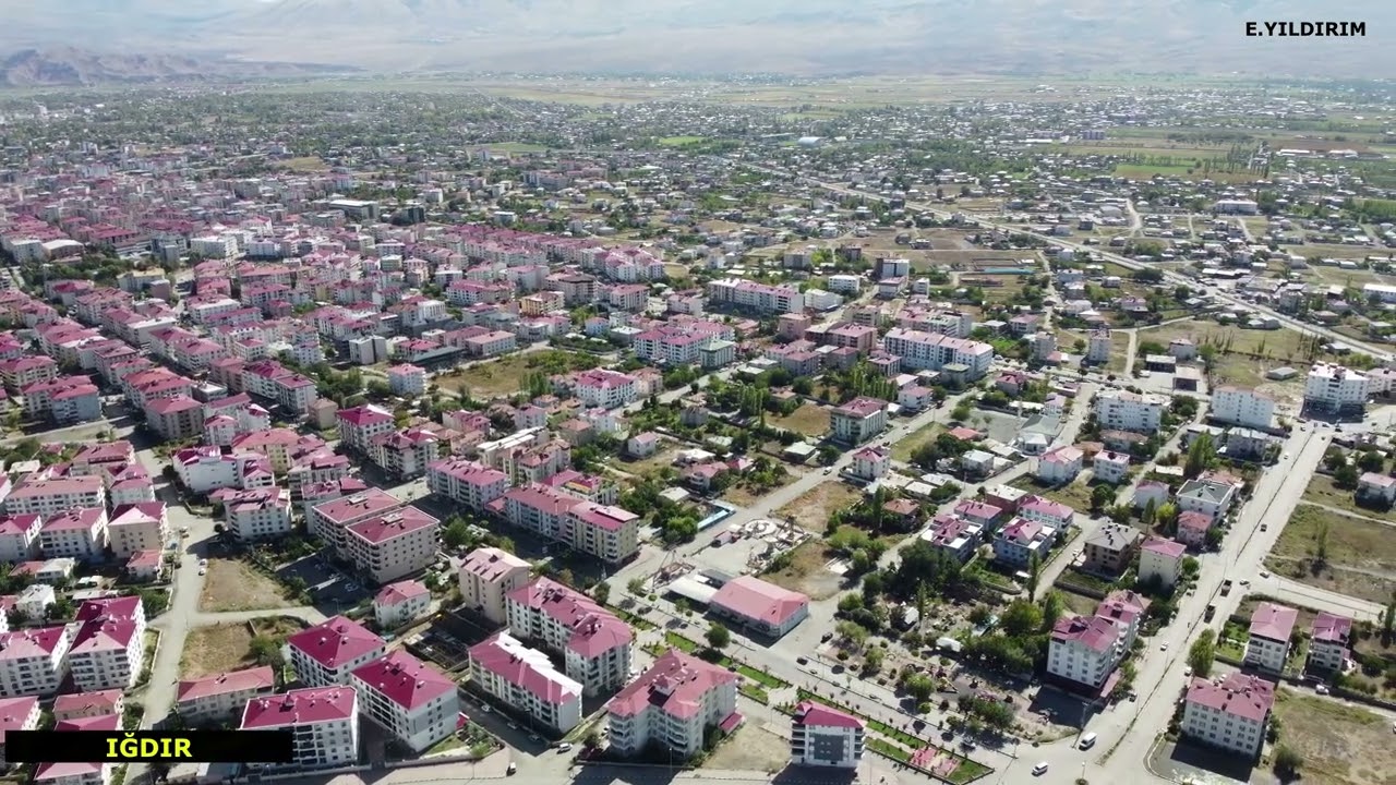 IĞDIR'A HAVADAN BAKIŞ
