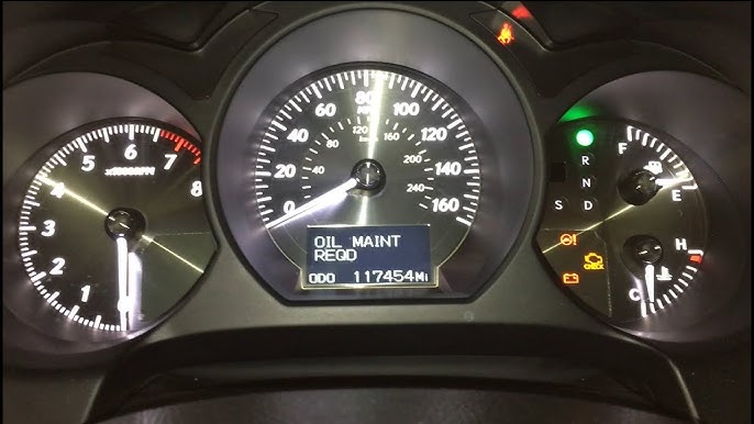 2004 Lexus Ls430 Maintenance Required Light Reset | Shelly Lighting