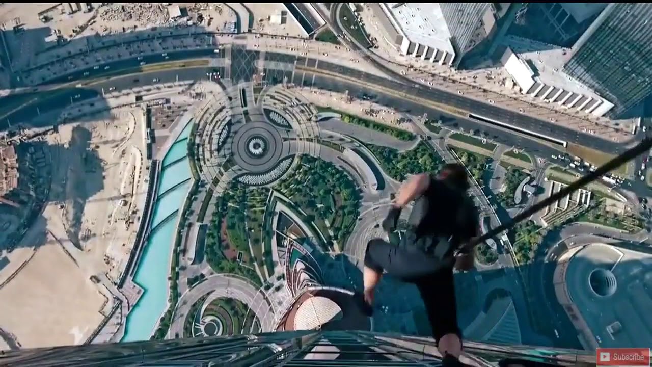 Adventure Trip In Burj Khalifa By Tom Cruise thriller horrer YouTube