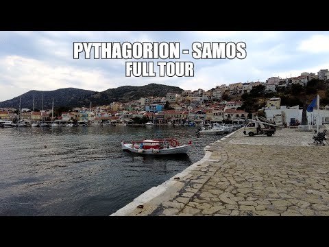 Samos, Greece | Beautiful PYTHAGORION  ► FULL TOUR in 4k