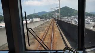 JR予讃線 快速サンポート南風リレー号 坂出→宇多津 2023年7月22日（その１）