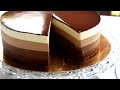 L entremets 3 chocolats la recette inratableavec mousses ariennestriple chocolate mousse cake