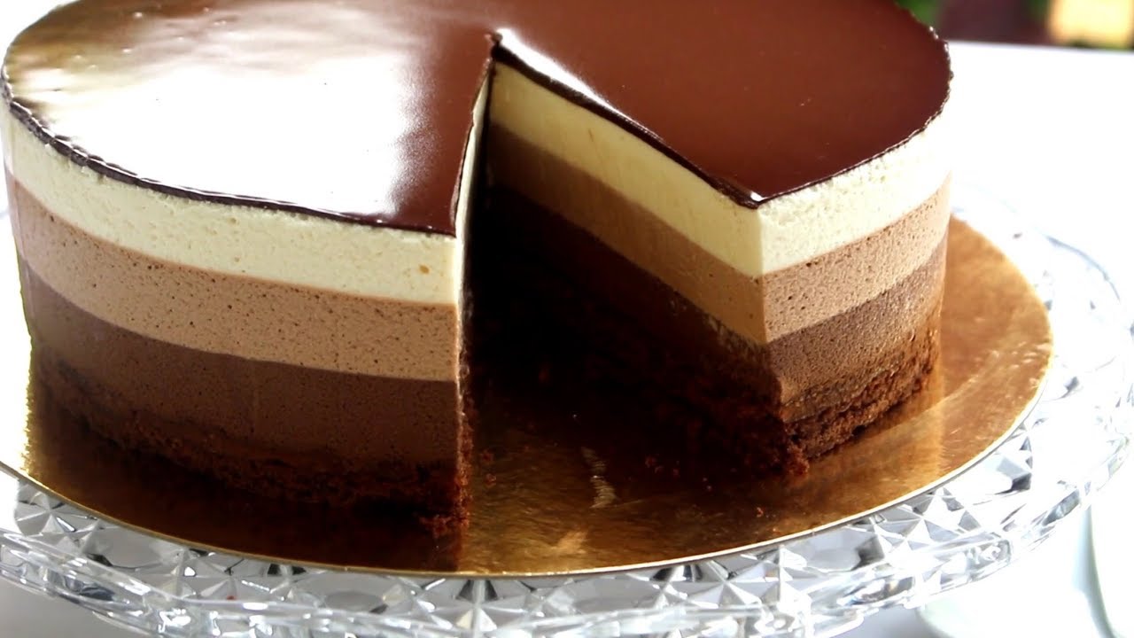 L Entremets 3 Chocolats La Recette Inratable Avec Mousses