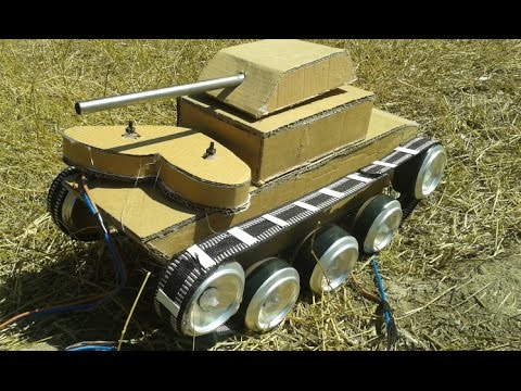 How To Make A RC Tank - Wow Amazing Mini Tank