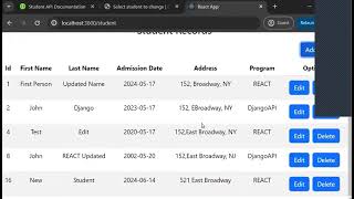 11 REACT update delete operations