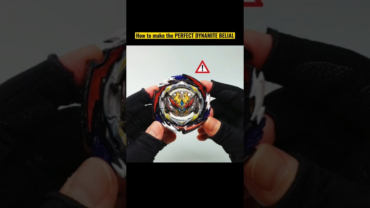 The Perfect Dynamite Belial Beyblade With F, V, S, L Gear
