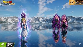 Gogeta VS Black Goku & Vegeta, Unique & Insane Battle, Dragon Ball Sparking Zero, 4K 60FPS.