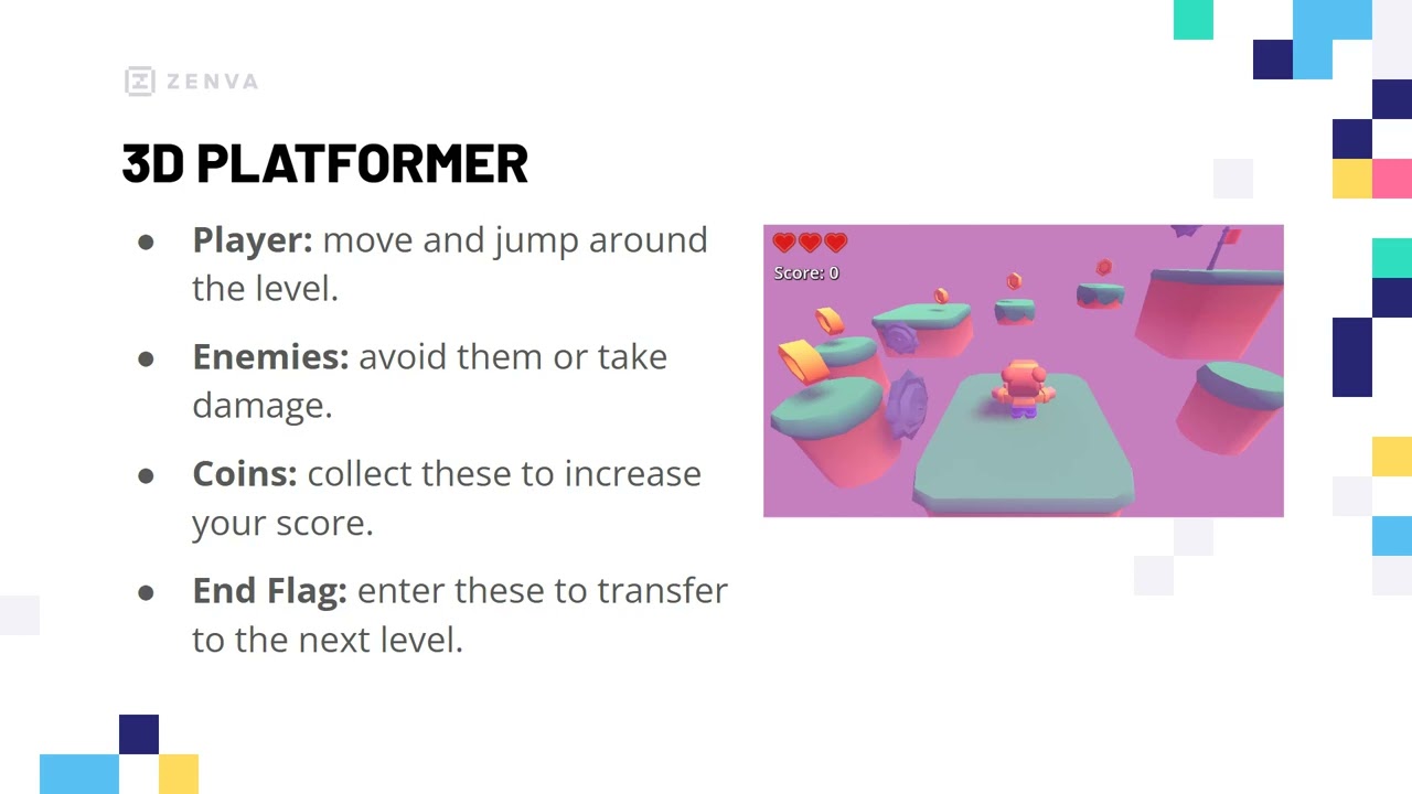 Develop a Complete 3D Platformer in Godot preview 1