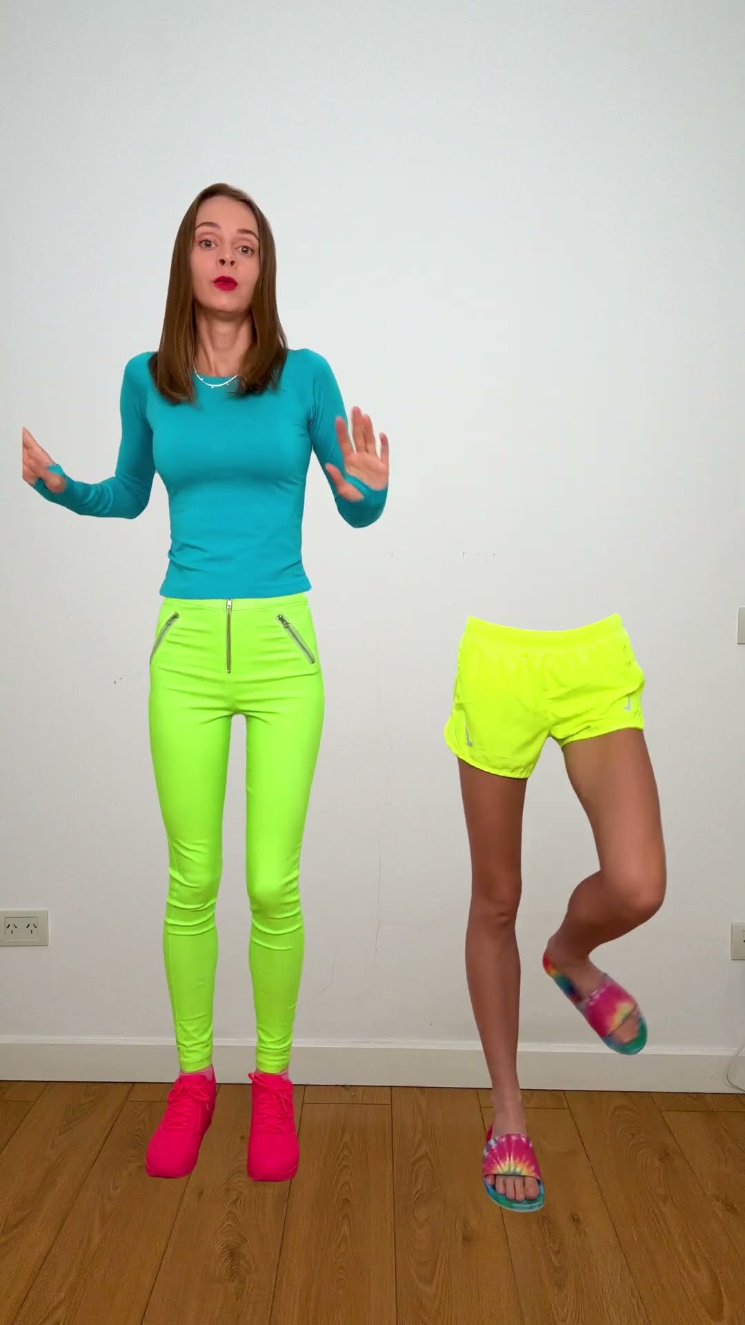 Whose New legs? #shorts by Anya Kova