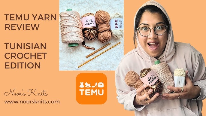 Temu Yarn Review, Yarn Haul Video, Yarn Review, Is Temu yarn good