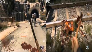 Dying Light Xbox One vs PC Graphics Comparison Split Screen Gameplay