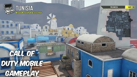 New map Tunisia search & destroy gameplay call of duty mobile.