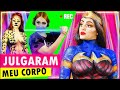 MULHER MARAVILHA 1984 - PINTURA CORPORAL ARTISTICA (BODY PAINTING)- CHALLENGE - LIVE LUMIAR 27 ANOS