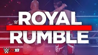 WWE 2K18 My Career Mode - Ep 38 - ROYAL RUMBLE MATCH!! (Legend Difficulty)
