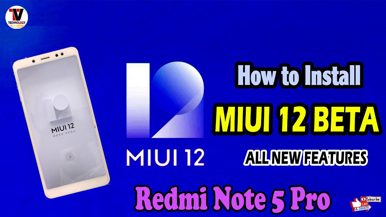How to Install MIUI 12 | Redmi Note 5 Pro MIUI 12 Update | Install Now ...