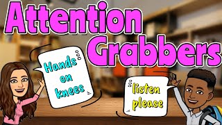 ATTENTION GRABBERS FOR THE CLASSROOM | Miss Ellis #attentiongrabbers