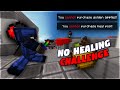 I Played Minecraft Bedwars Without Healing (Challenge)