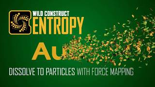 Dissolve Text into Leaves with Force Mapping | Entropy for After Effects