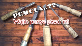 PISAU BUBUT KAYU pemula wajib punya