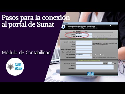 Pasos para la conexión al portal de Sunat