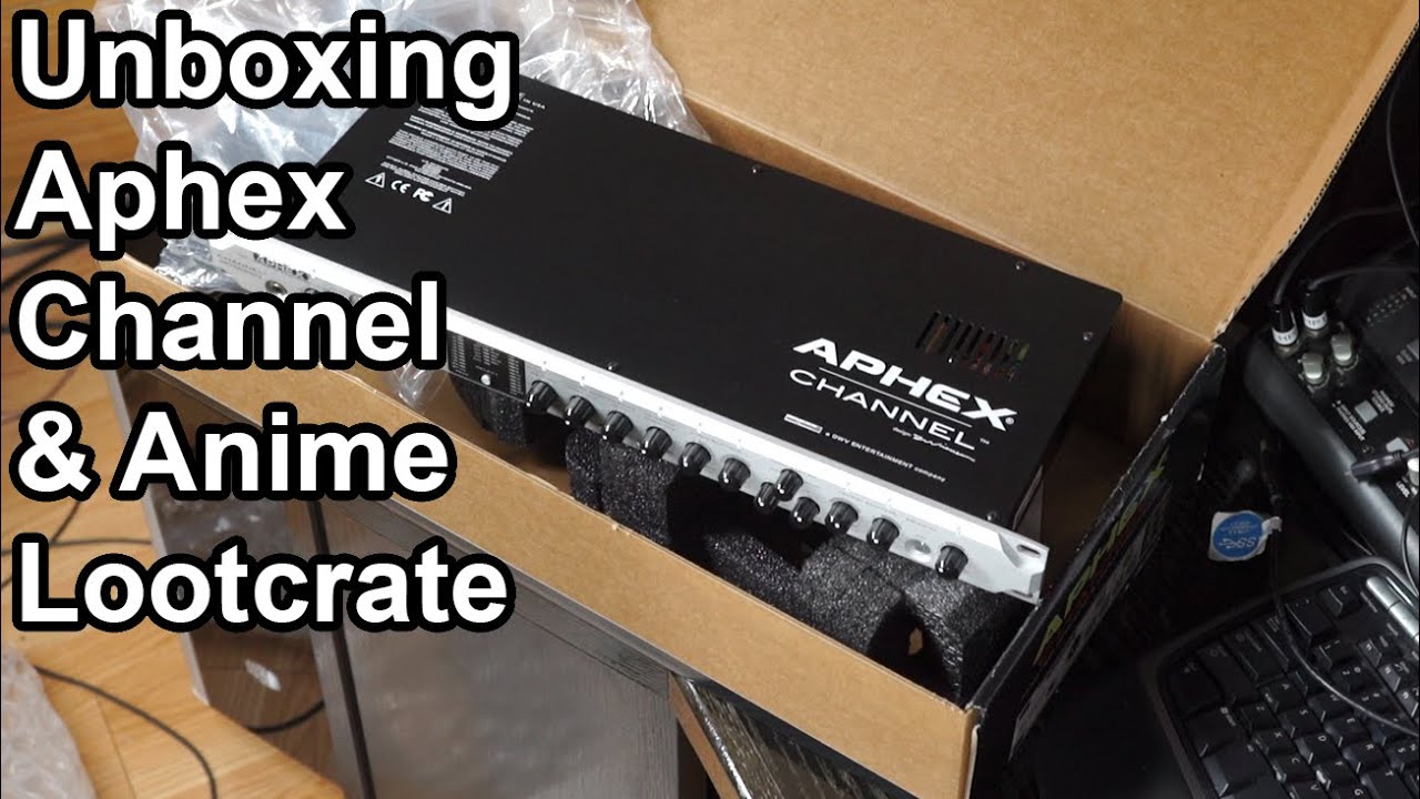 Unboxing Aphex Channel & Anime Lootcrate! - YouTube