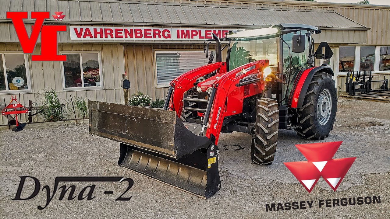 Massey Ferguson 4710 Global Series Tractor with Dyna2 Transmission & Quicke 210MP 4-N-1 Bucket