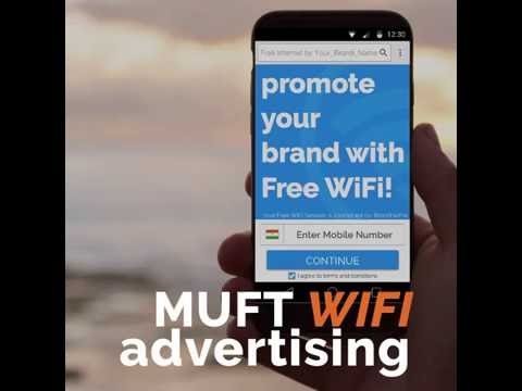 Muft WiFi Advertising - End User Login Demo