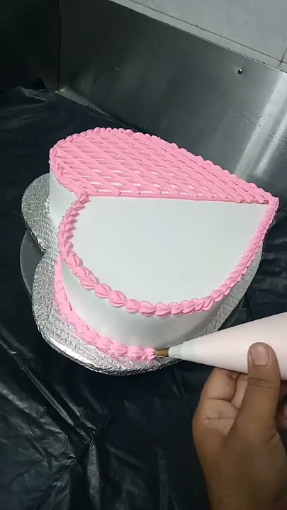 Heart Shape Cake Wedding Anniversary | anniversary cake design | wedding anniversary cake  | Shorts