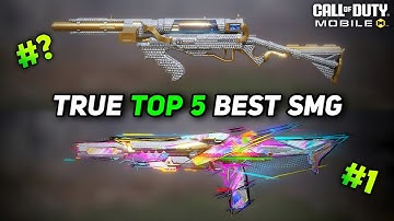 True Top 5 Best SMG in Cod Mobile Season 9 #codm