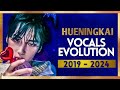 Hueningkai txt  vocals evolution 2019  2024