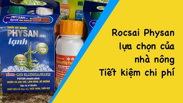 Cặp Rocsai Physan đặc trị bệnh đạo ôn và vi khuẩn. Mua 4 cặp có cơ hội trúng cặp nhẩn kim cương