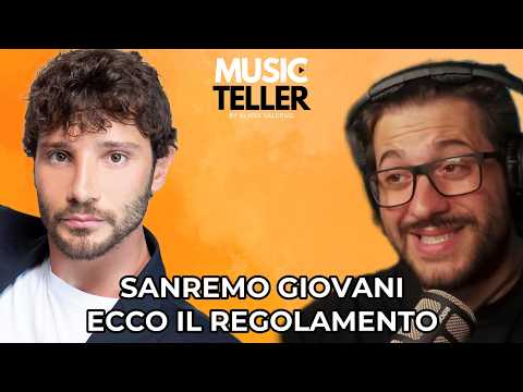 Video SANREMO GIOVANI 2026, ECCO IL REGOLAMENTO. CAMBIA TUTTO!!
