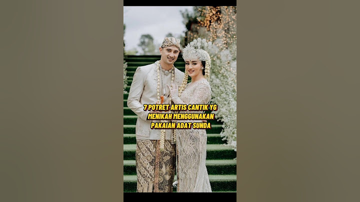7 potret artis cantik yg menikah menggunakan pakaian adat Sunda #share #artis #gosip #berita #shorts