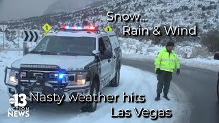Nasty weather arrives to Las Vegas valley image